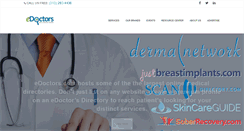 Desktop Screenshot of edoctors.com
