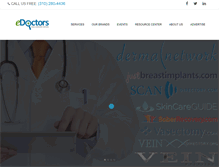 Tablet Screenshot of edoctors.com
